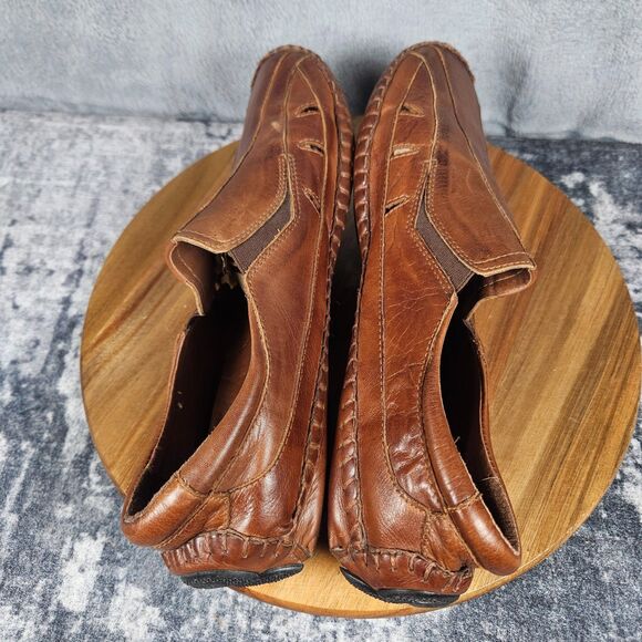 Pikolinos Jerez Loafers Shoes Mens Size 11.5-12 US 45 EU Brown Leather Slip On
